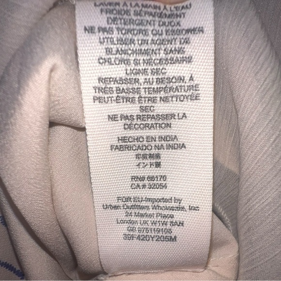 {EUC Free People Beaded Shift Dress with Mesh Detail in Tea Combo Size Small} - Picture 7 of 9